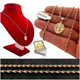 zloty-lancuszek-naszyjnik-ze-stali-chirurgicznej-18k-matka-boska-grawer