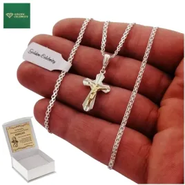 srebrny-lancuszek-krzyzyk-jezus-chrystus-pr-925-grawer-na-bierzmowanie
