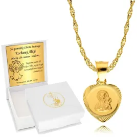 lancuszek-zloty-925-medalik-chrzest-komunia-grawer