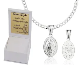 lancuszek-srebrny-pancerka-220-z-medalikiem-cudownym-pr-925-grawer-gratis