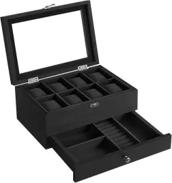 etui-na-zegarki-bizuterie-szkatulka-drewniana-organizer-czarny-szuflada-x8