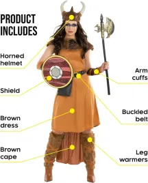 kostium-wikinga-damski-wojowniczka-sukienka-kask-tarcza-wiking-xl