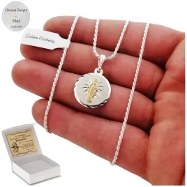 srebrny-lancuszek-kordel-medalik-925-prezent-na-komunie-chrzest-grawer