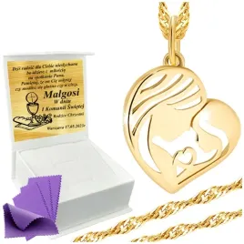 zloty-lancuszek-z-medalikiem-585-na-komunie-chrzest-grawer-upominek-gratis
