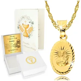 zloty-lancuszek-z-medalikiem-925-chrzest-komunia-grawer