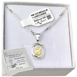 lancuszek-srebrny-medalik-komunijny-matka-boska-do-komunii-na-chrzest