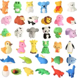 zestaw-35-gumek-gumki-do-olowkow-w-ksztalcie-zwierzatek-prezent-dla-dziecka