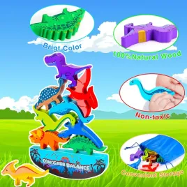 zabawka-drewniana-ukladanka-wieza-dinozaurow-montessori-edukacyjna-2-6-lat