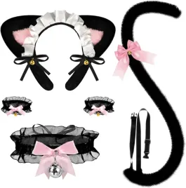 zestaw-cosplay-kota-uszy-ogon-choker-lapki-przebranie-akcesoria-halloween