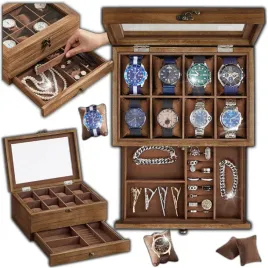 etui-drewniane-szkatulka-na-zegarki-bizuterie-organizer-brazowy-szuflada-x8