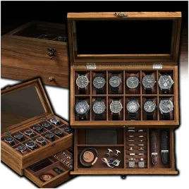 pudelko-na-zegarki-eleganckia-szkatulka-na-bizuterie-brazowa-etui-12szt