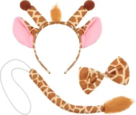 zestaw-kostium-zyrafa-ogon-muszka-uszy-opaska-akcesoria-halloween