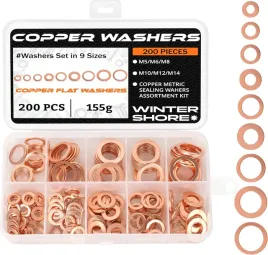 200x-uszczelki-miedziane-plaski-m5-m6-m8-m10-m12-m14-zestaw-uszczelek
