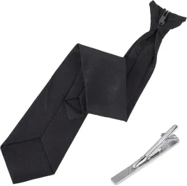 czarny-krawat-50cm-spinka-klips-do-krawatu-elegancki-zestaw-dla-mezczyzn