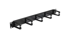 organizator-kabli-rack-19-cali-1u-metalowy-z-plastikowymi-uchwytami-czarny