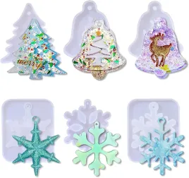 6x-formy-do-zywicy-epoksydowej-odlewu-foremki-silikonowe-swiateczne-zestaw