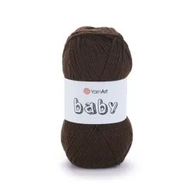 wloczka-yarnart-baby-1182-brazowy-50gr-150m-100percent-akryl