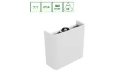 kinkiet-led-lunarix-1-2w-150lm-cct-ip54-bialy