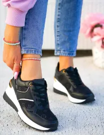 czarno-zlote-eleganckie-buty-sportowe-damskie-lv-37