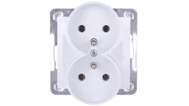 impresja-gniazdo-podwojne-z-u-biale-gp-2yrz-m-00