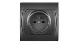 logo-gniazdo-pojedyncze-z-u-2p-z-grafitowy-11lgp-1zp