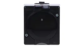 senior-gniazdo-pojedyncze-z-uziemieniem-2p-z-klapka-dymna-czarny-12ghs-1d