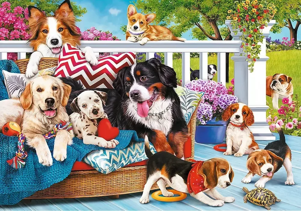 puzzle-1000-elementow-doggy-love-stan-nowy