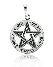 wisiorek-zawieszka-srebrna-pentagram-tetragrammaton-talizman-srebro-925