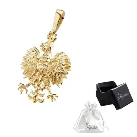 wisiorek-srebro-pr-925-mala-zlota-zawieszka-orzel-w-koronie-polskie-godlo