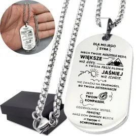 niesmiertelnik-ze-stali-z-dedykacja-dla-syna-prezent-personalizowany