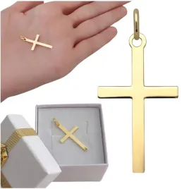 krzyzyk-zloty-bez-wizerunku-gladki-pr-585