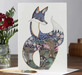 karnet-a060-b6-koperta-niebieski-lis