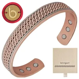 bransoletka-miedziana-meska-magnetyczna-bangla-regulowana-grawer-blingart
