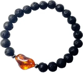 bransoletka-meska-bursztyn-hematyt-lawa-wulkaniczna-20cm