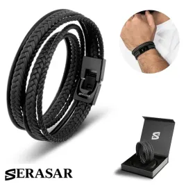 serasar-meska-skorzana-bransoletka-wrap-czarna-34cm-prezent-swiateczny