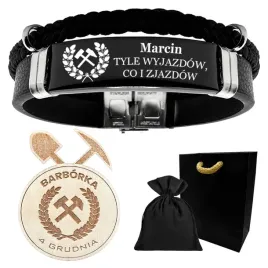 bransoletka-dla-gornika-z-grawerem-skorzana-meska-prezent-barborka-gratis