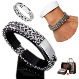 srebrna-bransoletka-meska-diamentowana-gruba-pelna-elegancka-dla-mezczyzny