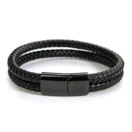 betlewski-bransoletka-meska-ze-skory-naturalnej-magnetyczne-zapiecie-stal