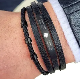 bransoletka-dla-syna-taty-brata-z-grawerem-czarna