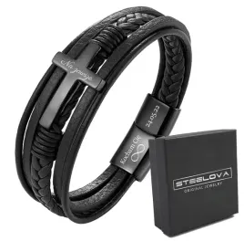 bransoletka-z-krzyzem-skora-naturalna-z-dedykacja