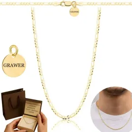 zloty-lancuszek-figaro-pr-925-585-meski-damski-23-mm-grawer-pozlacany