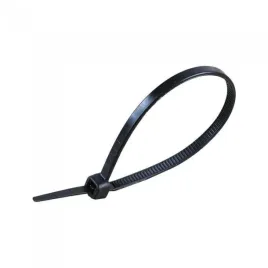 opaska-zaciskowa-v-tac-7-6x300mm-czarna-23kg-nylon66-opak-100szt