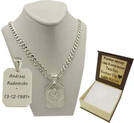 lancuszek-srebrny-pancerka-z-orlem-grawer