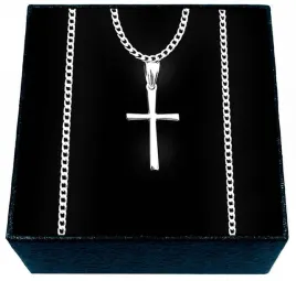 lancuszek-srebrny-meski-z-krzyzykiem-srebro-proby-925-k3-50cm