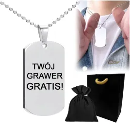 niesmiertelnik-naszyjnik-srebrny-meski-lancuszek-stal-prezent-grawer-gratis