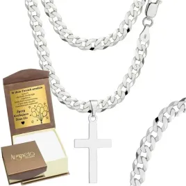 lancuszek-srebrny-meski-pancerka-z-krzyzykiem-500-mm-pr-925-grawer-gratis