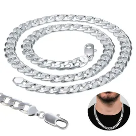 lancuch-srebrny-meski-lancuszek-60cm-pancerka-gratis