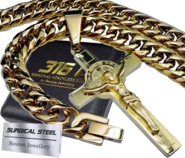 gruby-zloty-lancuch-lancuszek-z-krzyzykiem-stal-chirurgiczna-premium-9mm