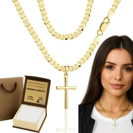 zloty-pelny-lancuszek-meski-damski-pancerka-z-krzyzykiem-pr-925-585-grawer