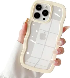 etui-do-iphone-13-pro-transparent-zolta-falowana-ramka-smyczka-smobea